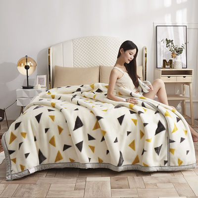 Molti tipi Spessore doppio strato Super morbido Corallo Plush copertura di matrimonio 180 * 220CM