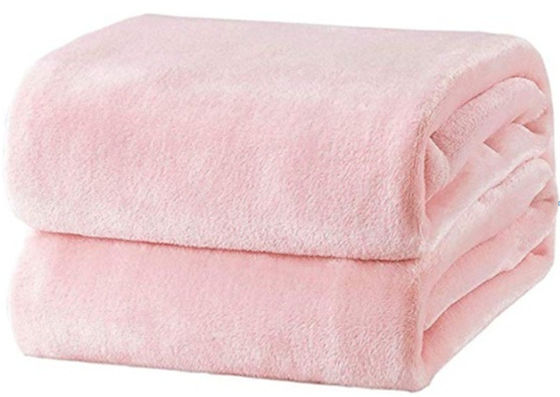 Dimensione personalizzata Popolare poliestere morbido lanciare coperte di velluto di corallo coperte per i viaggi