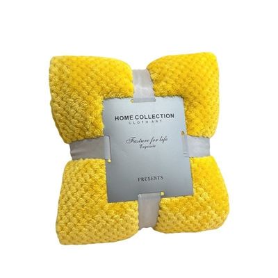 Regalo 3pcs Quantità di poliestere riciclato Ananas Check biancheria di flannel con addensato
