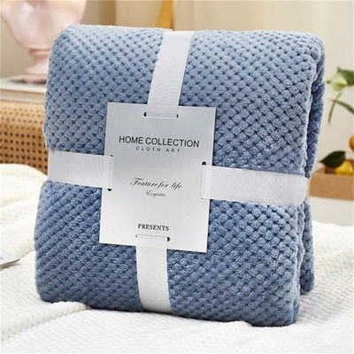 Regalo 3pcs Quantità di poliestere riciclato Ananas Check biancheria di flannel con addensato