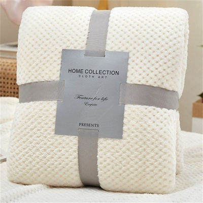 Regalo 3pcs Quantità di poliestere riciclato Ananas Check biancheria di flannel con addensato