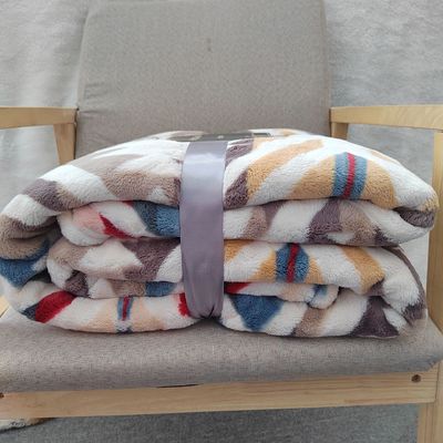 Cappotto di sherpa di flannel per biancheria da letto King Queen Twin Size Cappotto di poliestere Boho