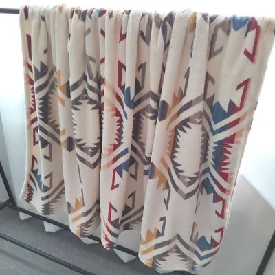 Cappotto di sherpa di flannel per biancheria da letto King Queen Twin Size Cappotto di poliestere Boho