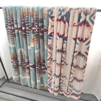Cappotto di sherpa di flannel per biancheria da letto King Queen Twin Size Cappotto di poliestere Boho