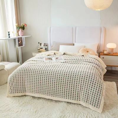 Stile moderno Fleece personalizzato stampato in 3D Foto copertura di stampa digitale per la casa