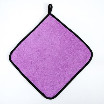 Disegno stampato Acciugamano in microfibra a colori solidi per la rimozione del trucco superassorbente