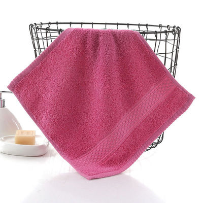 Super Soft Highly Absorbent Luxury Dobby Border 100% Towel Set in cotone per casa e hotel