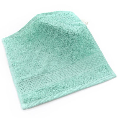 Super Soft Highly Absorbent Luxury Dobby Border 100% Towel Set in cotone per casa e hotel