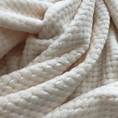 Cappotto di flanello quadrato massello su misura per tutte le stagioni 300GSM Cappotto di velluto di corallo divano lancia