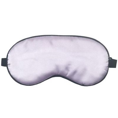 Logo personalizzato Accepted Silk Sleeping Luxury Eye Mask con ingrediente senza profumo