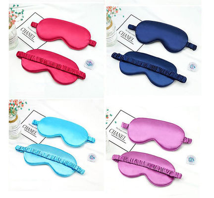 Logo personalizzato Accepted Silk Sleeping Luxury Eye Mask con ingrediente senza profumo