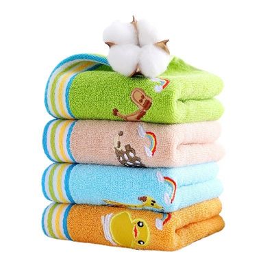 100% cotone asciugamano per bambini con elevato assorbimento e disegno di animazione accattivante