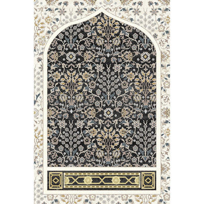 Moderno stile anti scivolamento supporto regalo islamico tappeti di preghiera macchina fatta