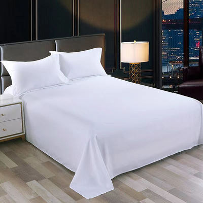 80 Stoffe Count Cotton Set di lenzuola da letto per hotel per lenzuola personalizzate in bianco