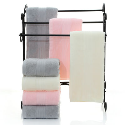 Logo personalizzabile Set di asciugamani in cotone 100% 6 pezzi per i bisogni di spazio del bagno