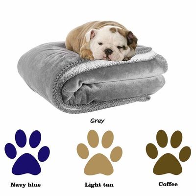 Popolare Maglia 100% Poliestere Vello Francesco Sherpa Pet Copertura per Divano Cat Kennel