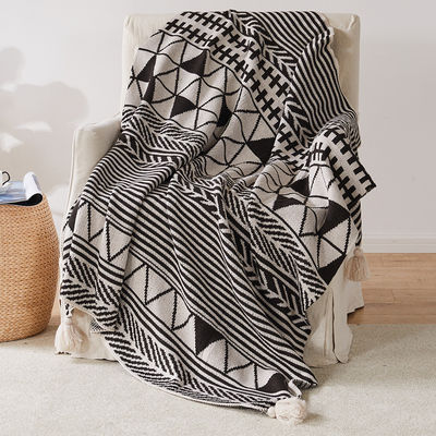 Set di coperte estive Boho Free Sample per viaggi di maglieria.