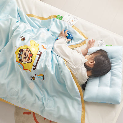 Copriletto estivo per bambini in poliestere 100% ipoallergenico per un sonno sano