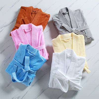 300-400g Unisex abito da bagno di cotone asciugamano pigiama abito da bagno spa abito da bagno abito da bagno professionale