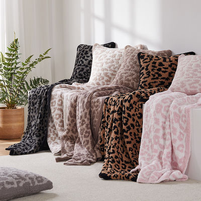 Apparecchio per la casa Comodo tappeto a maglia con Leopard Zebra Stampato in 22 colori
