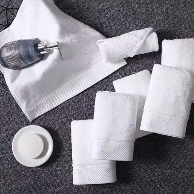 Regalo da salone di bellezza a colori semplici, asciugamano di cotone puro, morbido e assorbente per adulti.