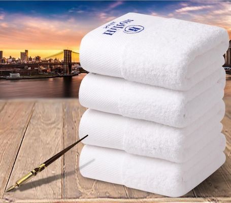 Servizi di asciugamani di cotone puro personalizzati ad alta assorbimento dell'acqua Perfetto per casa e hotel