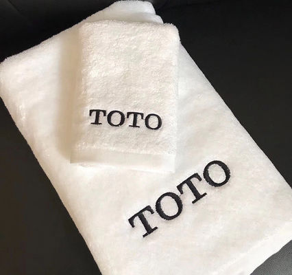 Servizi di asciugamani di cotone puro personalizzati ad alta assorbimento dell'acqua Perfetto per casa e hotel