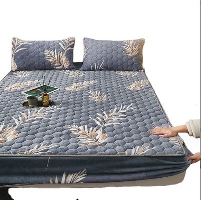 Camisetta lavata a misura di lusso Protezione antiallergica per letto Copertura per materasso