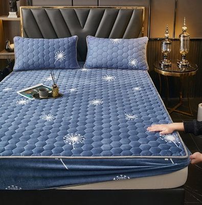 Camisetta lavata a misura di lusso Protezione antiallergica per letto Copertura per materasso