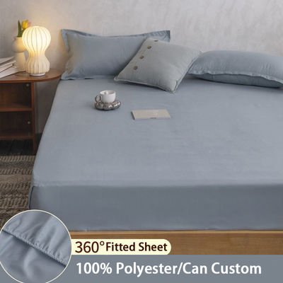 Fabbricazione a base di fibre di poliestere per coperte da letto di stile semplice