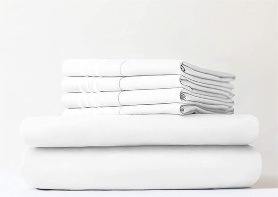 400TC Cotton Polyester Set di biancheria da letto per hotel per nozze