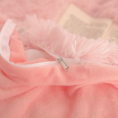 Coperta per coperte di piumaggio di pelliccia personalizzata, set di biancheria da letto invernale morbida senza riempimento