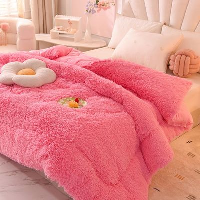 King Size Colore personalizzato Calore organico Puffy Quilt respirabile