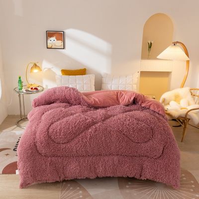 King Size Colore personalizzato Calore organico Puffy Quilt respirabile