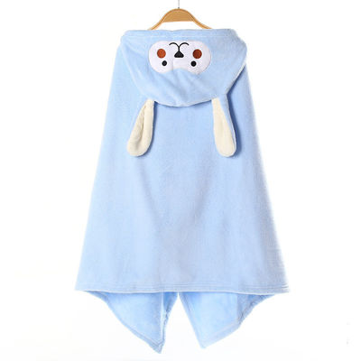 Dimensioni personalizzate Bambino con cappuccio Accipicchio da bagno Microfibra Corallo Fleece asciugamano per ragazzi Ragazze
