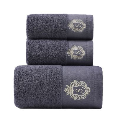 Logo personalizzato ricamato Towel set di cotone puro morbido e assorbente Perfetto regalo