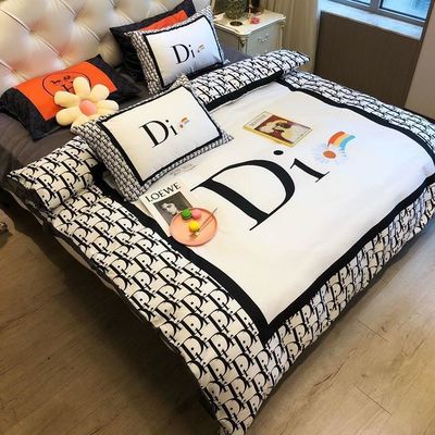 Grado A Sanding 100% poliestere stampato in 3D King Size Set di biancheria da letto di lusso