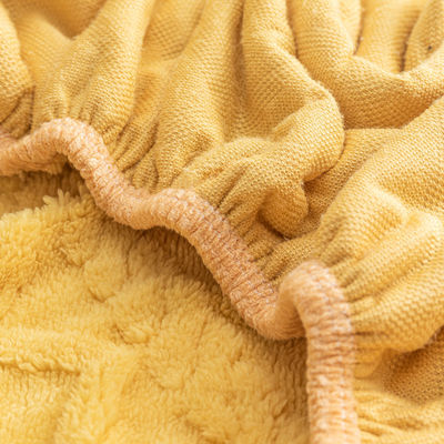 Copertura antiscivolo per il materasso per il caldo invernale 133x72 Densità di tessuto Set di lenzuola montate