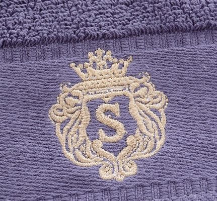Asciugamani Jacquard a righe di lusso realizzati in cotone al 100% per prestazioni morbide e assorbenti