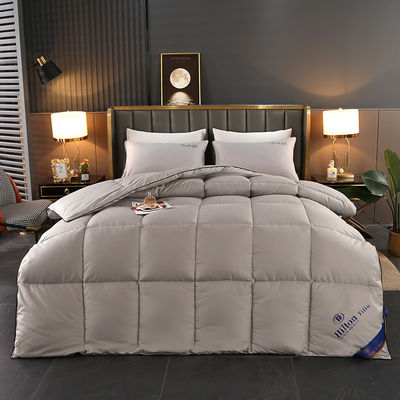 Dimensioni personalizzate Hotel Hilton sostenibile biancheria da letto da copriletto tessile con 100% poliestere