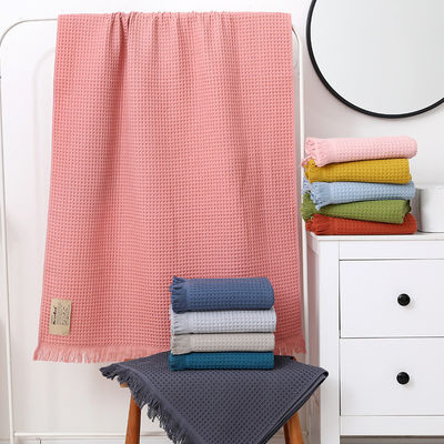 Hotel Tassel morbido multicolore asciugamano da bagno Sciarpa 90*180 con antimicrobico e cotone