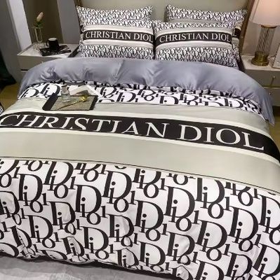 Set di biancheria da letto King Size stampata in 3D di grado A Copertina di lusso 133x72 Densità di tessuto