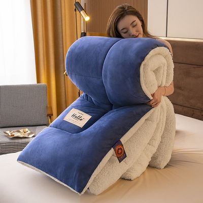 Sviluppo del sonno sano Quilt elegante Comfort più morbido più confortevole Pesante peso Sherpa-back