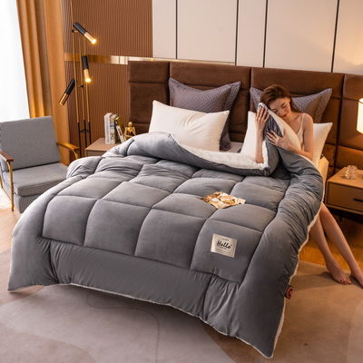 Sviluppo del sonno sano Quilt elegante Comfort più morbido più confortevole Pesante peso Sherpa-back