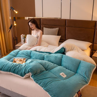 Sviluppo del sonno sano Quilt elegante Comfort più morbido più confortevole Pesante peso Sherpa-back
