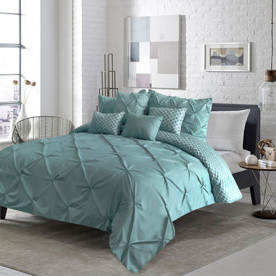 Stoffa di microfibra densità di comodino Set di biancheria da letto 4 pezzi King Size biancheria da letto di lusso