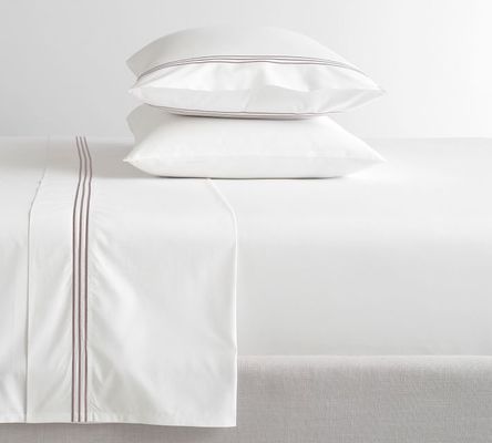 HotelHome 100% cotone ricamato copertura di copriletto biancheria da letto set 4 pezzi singolo doppio regina re