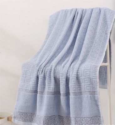 Asciugamani da bagno di cotone rettangolare per adulti morbidi ed ecologici 100% puri