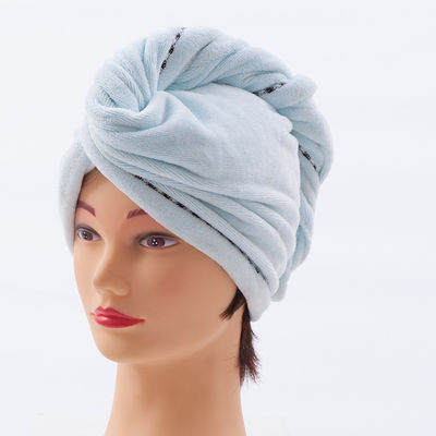 Home Logo personalizzato asciugamano per capelli microfibra asciugatura rapida dei capelli asciugamano asciugamano turbante