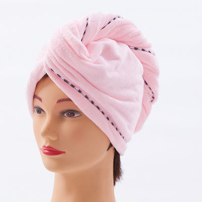 Home Logo personalizzato asciugamano per capelli microfibra asciugatura rapida dei capelli asciugamano asciugamano turbante